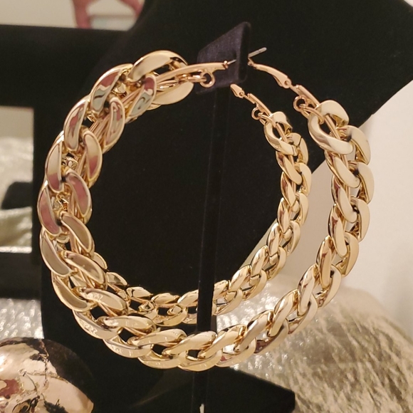 Chain tipe Earrings - Picture 3 of 4